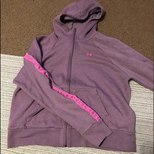 Lavender under armor sweater